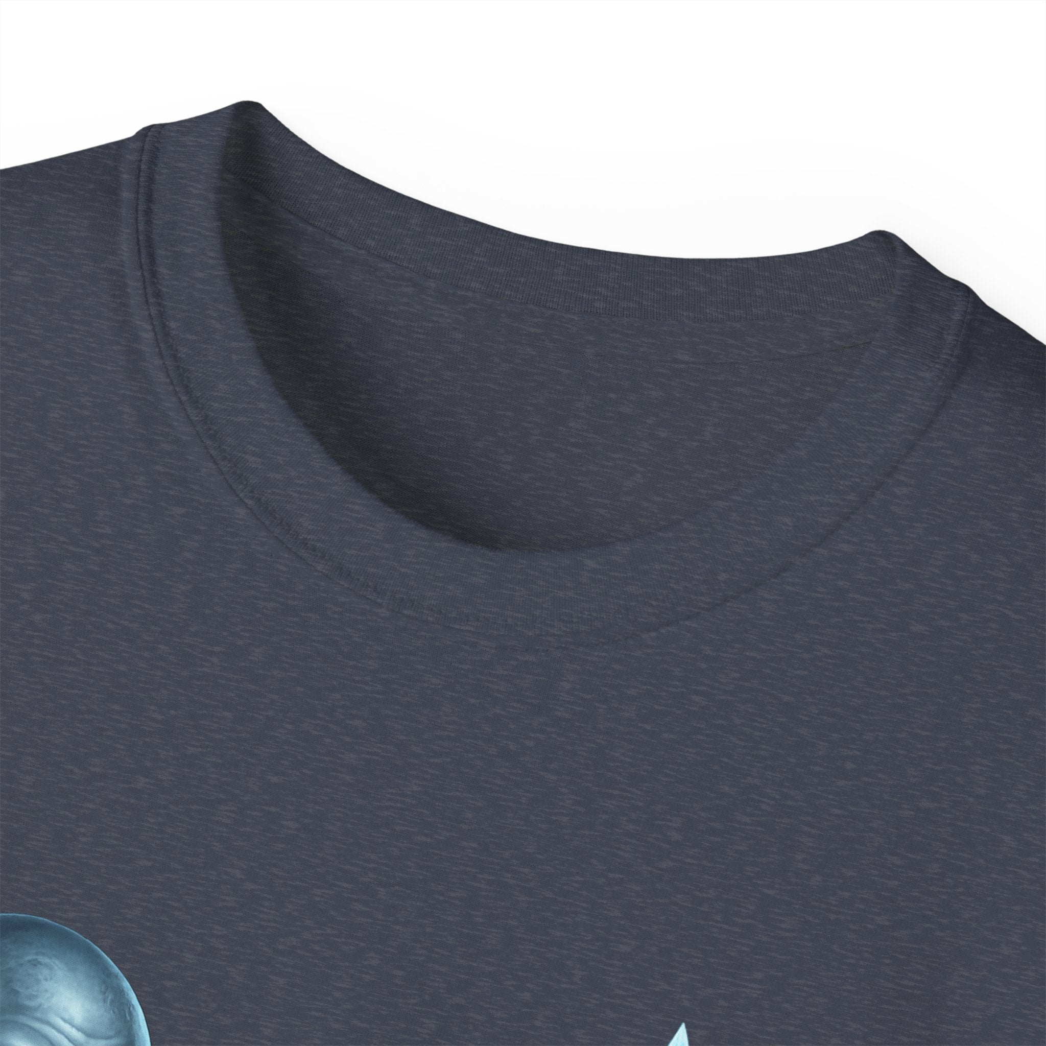 Alien & Snowflake Graphic Tee — "Aliens saw a snowflake under a microscope" Funny Sci‑Fi Shirt