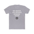 Autism Awareness Tee — "Not Broken, Just Different Operating System" Graphic Shirt