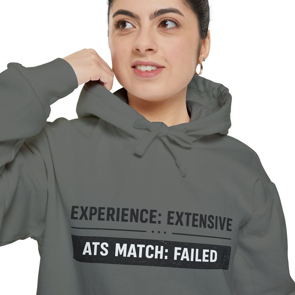 ATS Match:Failed Garment-Dyed Hoodie