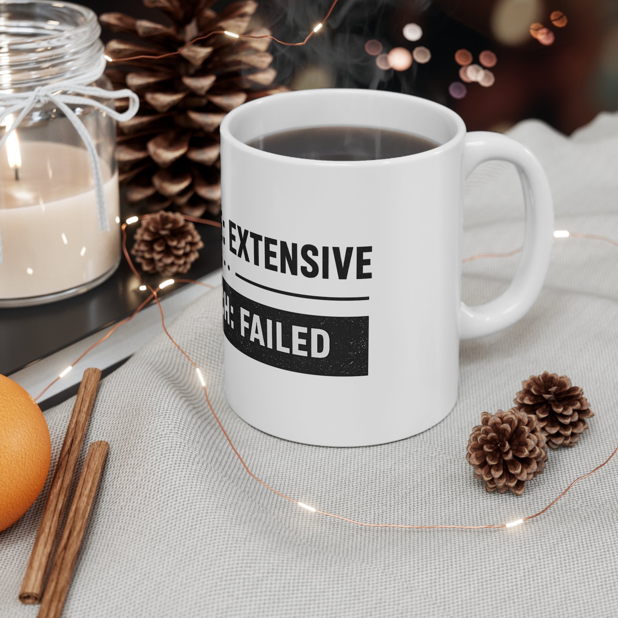 ATS Match:Failed White Coffee Mug