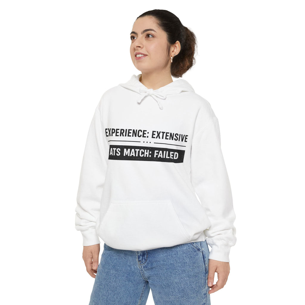 ATS Match:Failed Garment-Dyed Hoodie