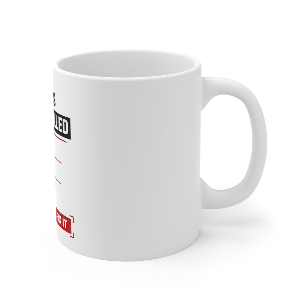10 Hours Scrolled Coffee Cup