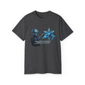Alien & Snowflake Graphic Tee — "Aliens saw a snowflake under a microscope" Funny Sci‑Fi Shirt