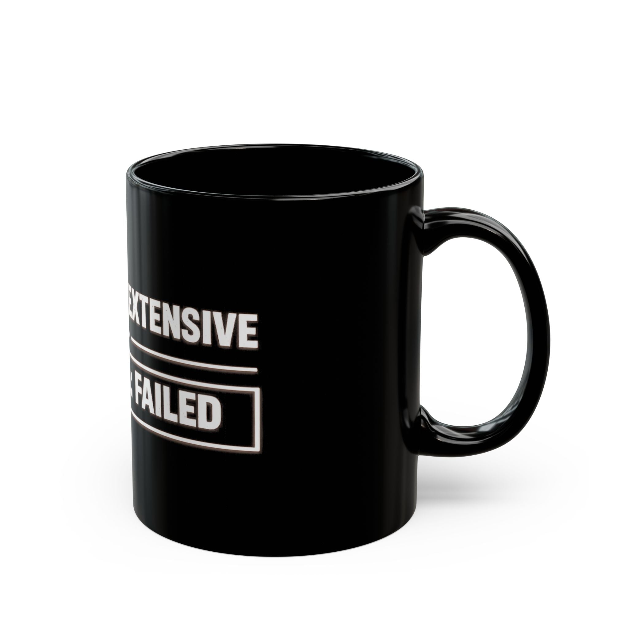 ATS Match:Failed Black Coffee Mug