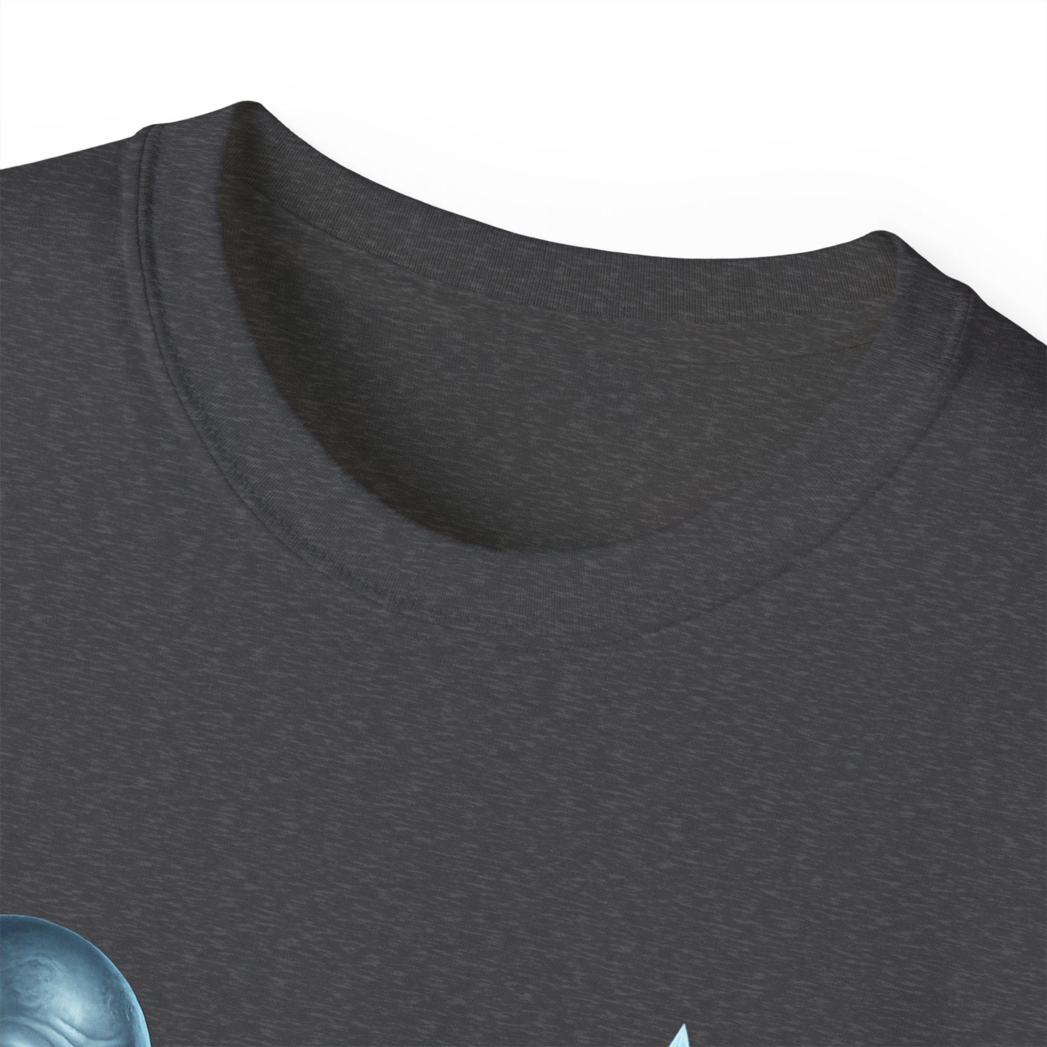 Alien & Snowflake Graphic Tee — "Aliens saw a snowflake under a microscope" Funny Sci‑Fi Shirt